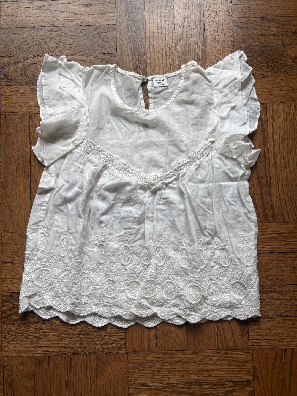 Aritzia Sunday Best Caddie Blouse